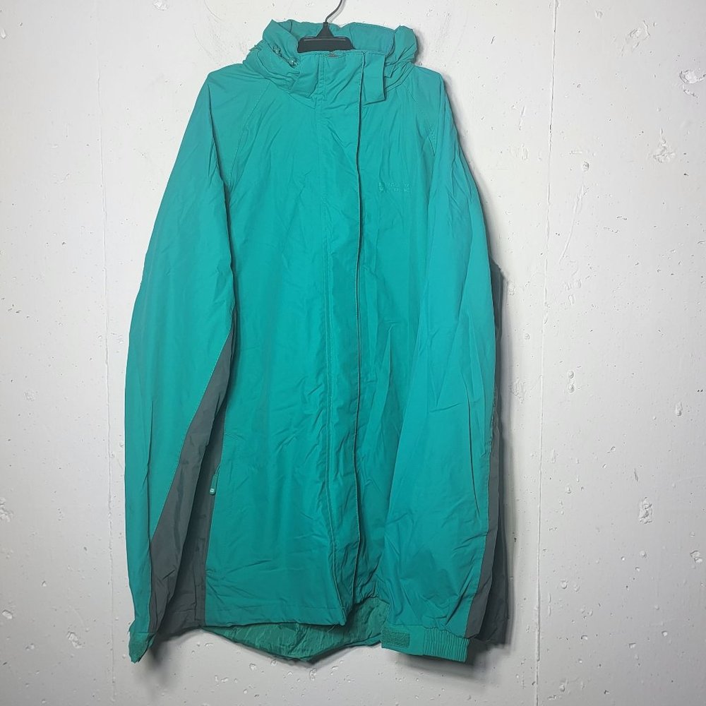 Teal Rain Jacket for Women